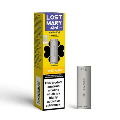 Lost Mary 4 in 1 Pre-filled Pods - Triple Mango