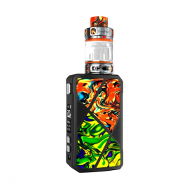 Freemax Maxus 200W Box Mod Kit Color: Resin Green-Red