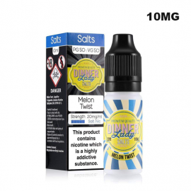 Dinner Lady Melon Twist Nic Salt 10ml Nicotine Amount: 10 mg