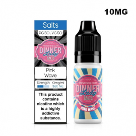 Dinner Lady Pink Wave Nic Salt 10ml Nicotine Amount: 10 mg