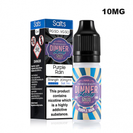 Dinner Lady Purple Rain Nic Salt 10ml Nicotine Amount: 10 mg