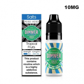 Dinner Lady Tropical Fruits Nic Salt 10ml Nicotine Amount: 10 mg