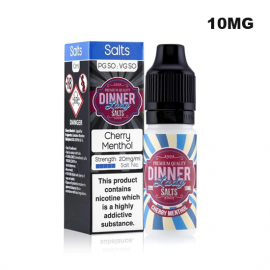 Dinner Lady Cherry Menthol Nic Salt 10ml Nicotine Amount: 10 mg