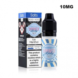 Dinner Lady Ice Menthol Nic Salt 10ml Nicotine Amount: 10 mg