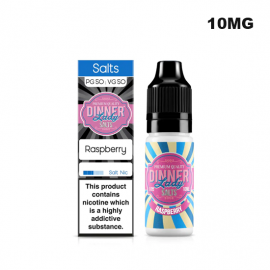 Dinner Lady Raspberry Nic Salt 10ml Nicotine Amount: 10 mg