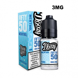 Menthol Fifty 50 by Doozy Nicotine Amount: 03 mg