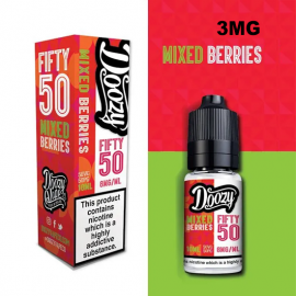 Mixed Berries Fifty 50 by Doozy Nicotine Amount: 03 mg