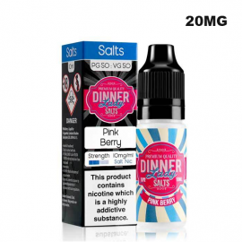 Dinner Lady Pink Berry Nic Salt 10ml Nicotine Amount: 20 mg