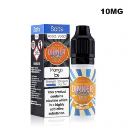 Dinner Lady Mango Ice Nic Salt 10ml Nicotine Amount: 10 mg