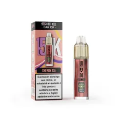SKE BAR 15K Refillable & Replaceable Vape Kit - Cherry Ice