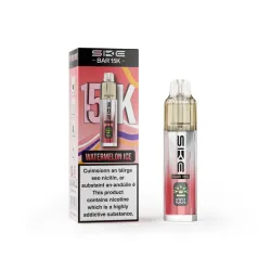 SKE BAR 15K Refillable & Replaceable Vape Kit - Watermelon Ice
