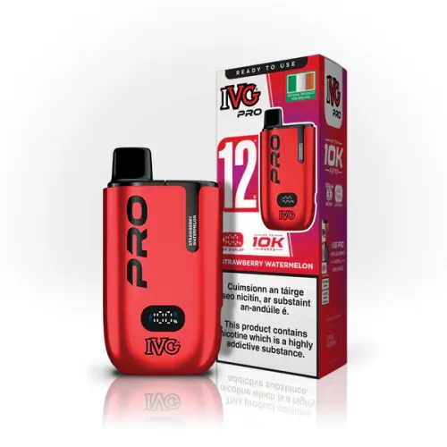 IVG PRO Refillable & Replaceable Vape Kit - Strawberry Watermelon