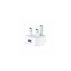 3 Pin Single USB Plug Charger