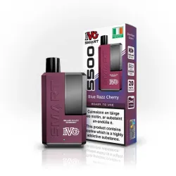 IVG5500 Disposable & Rechargeable Vape Kit - Blue Razz Cherry