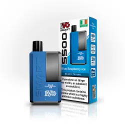 IVG5500 Disposable & Rechargeable Vape Kit - Blue Raspberry Ice