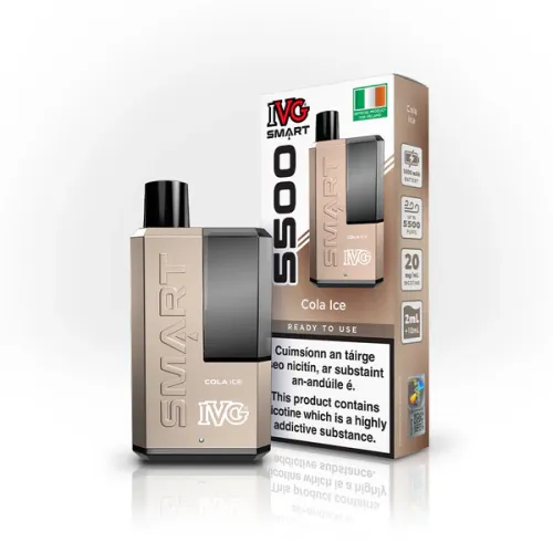 IVG5500 Disposable & Rechargeable Vape Kit- Cola Ice