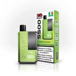 IVG5500 Disposable & Rechargeable Vape Kit - Lemon Lime