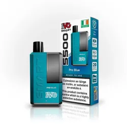 IVG5500 Disposable & Rechargeable Vape Kit - Pro Blue