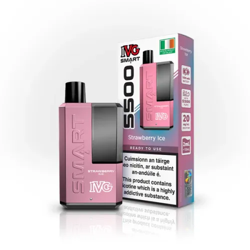 IVG5500 Disposable & Rechargeable Vape Kit - Strawberry Ice