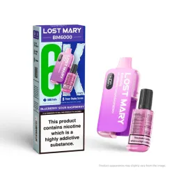 Lost Mary BM6000 Pod Kit – Blueberry Sour Raspberry
