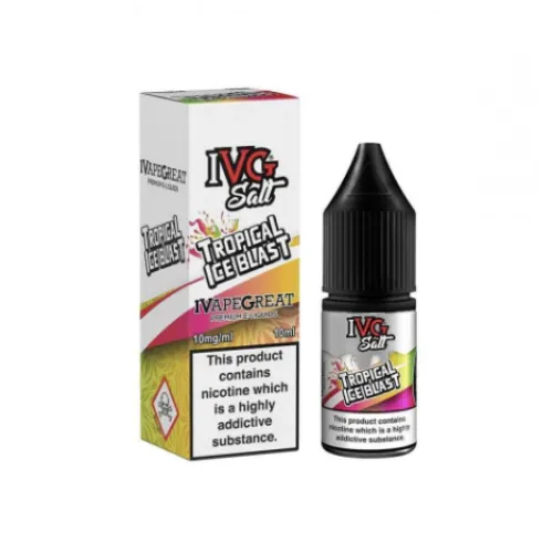 IVGLIQ Nic Salt E-liquid 20mg - Tropical Ice Blast 10ml