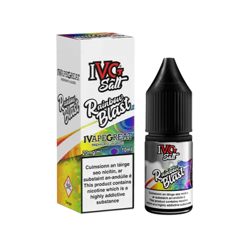 IVGLIQ Nic Salt E-liquid 20mg - Rainbow Blast 10ml