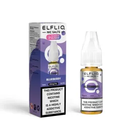 ELFLIQ Nic Salt E-liquid 10/20mg - Blueberry 10ml