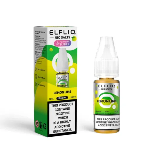 ELFLIQ Nic Salt E-liquid 10/20mg - Lemon Lime 10ml
