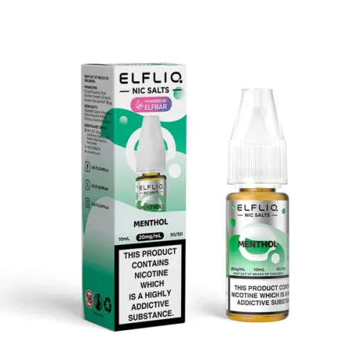 ELFLIQ Nic Salt E-liquid 10/20mg - Menthol 10ml