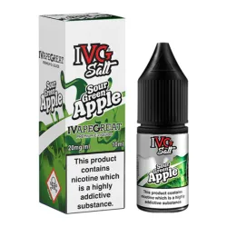 IVGLIQ Nic Salt E-liquid 20mg - Sour Green Apple 10ml