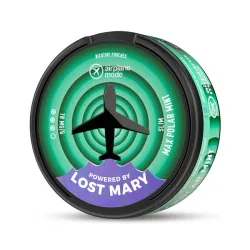 Lost Mary Airplane Mode Nicotine Pouch - Max Polar Mint Lost Mary Airplane Mode Nicotine Pouch - Max Polar Mint