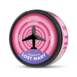 Lost Mary Airplane Mode Nicotine Pouch - Strawberry Lost Mary Airplane Mode Nicotine Pouch - Strawberry