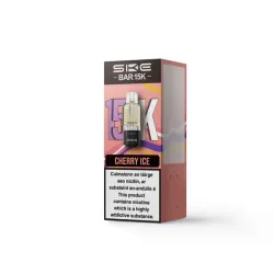 SKE BAR 15K Refillable & Replaceable Vape Pod - Cherry Ice
