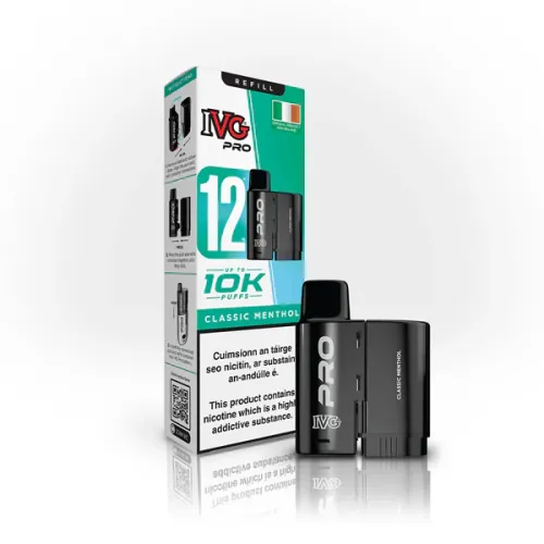 IVG PRO Refillable&Replaceable Vape Pod - Classic Menthol